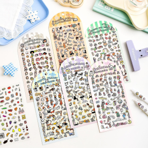 Colorful Mini World Sticker