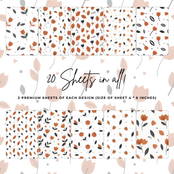 Signature Material Paper - Autumn Floral