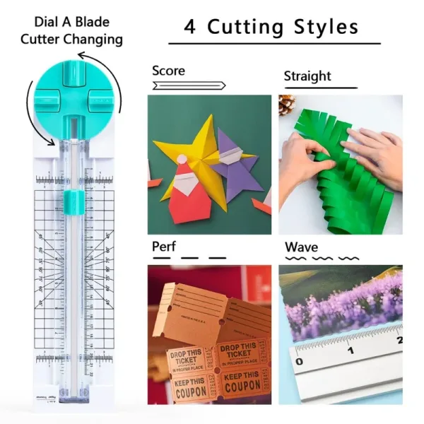 4-in-1 Paper Trimmer & Scoring Board