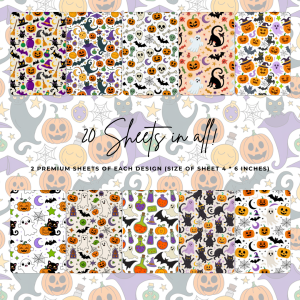 Signature Material Paper - Halloween