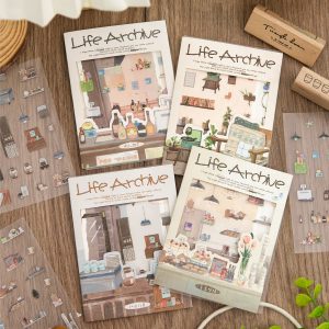 Life Archive Watercolor Room Stickers