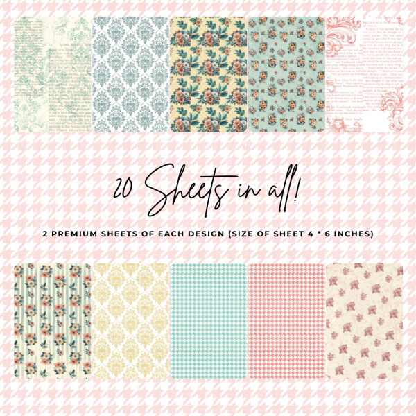 Signature Material Paper - Country Garden