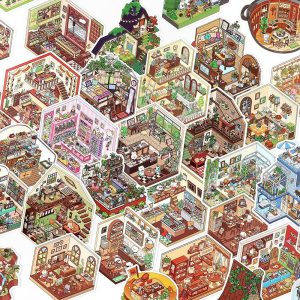 My Little World 3D Room Stickers
